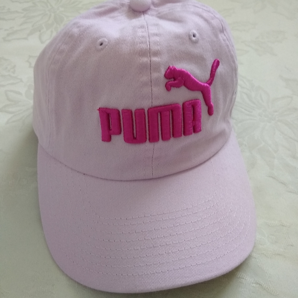 Puma pink adjustable cap